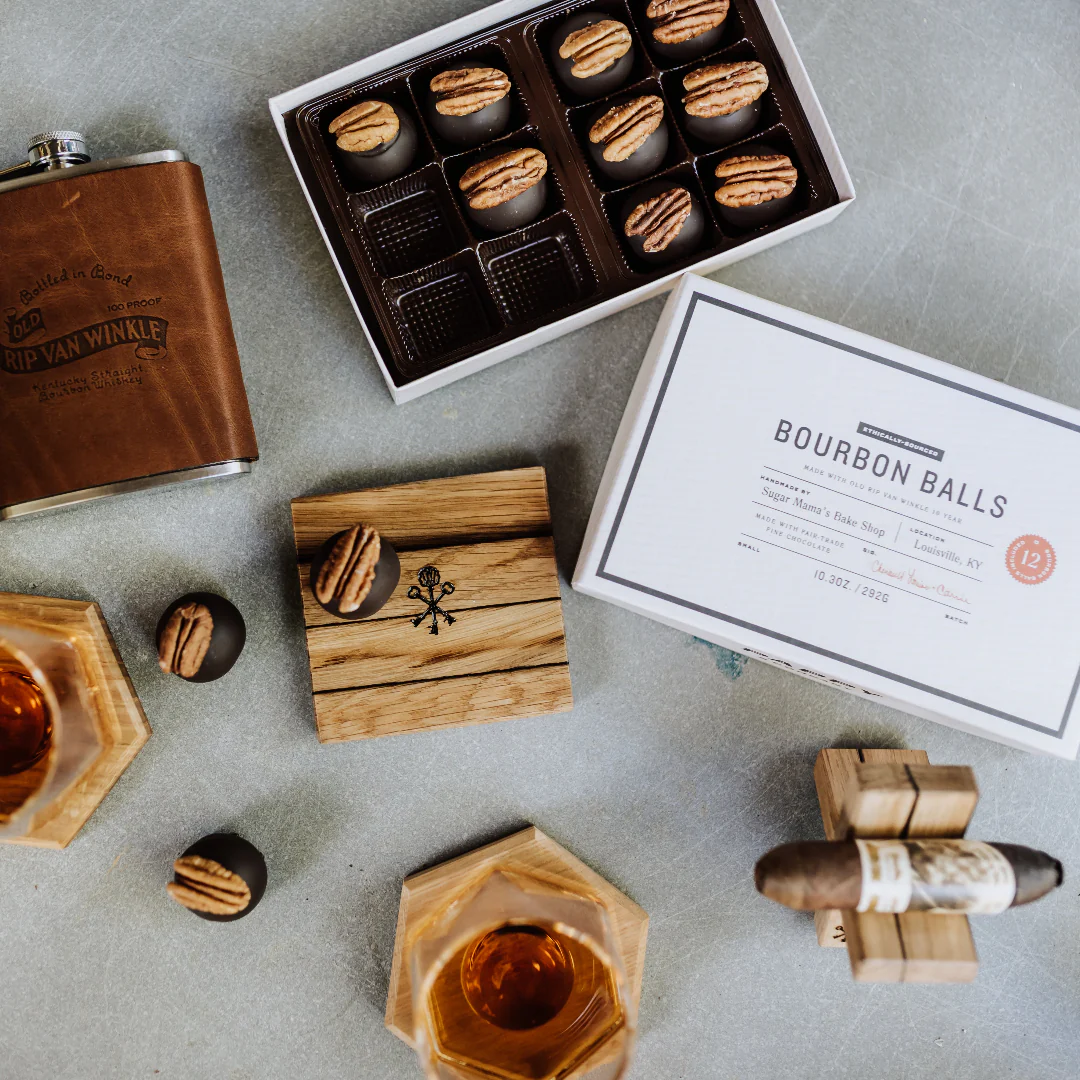 Barrel Stave Coasters (set of 4) - Image 5