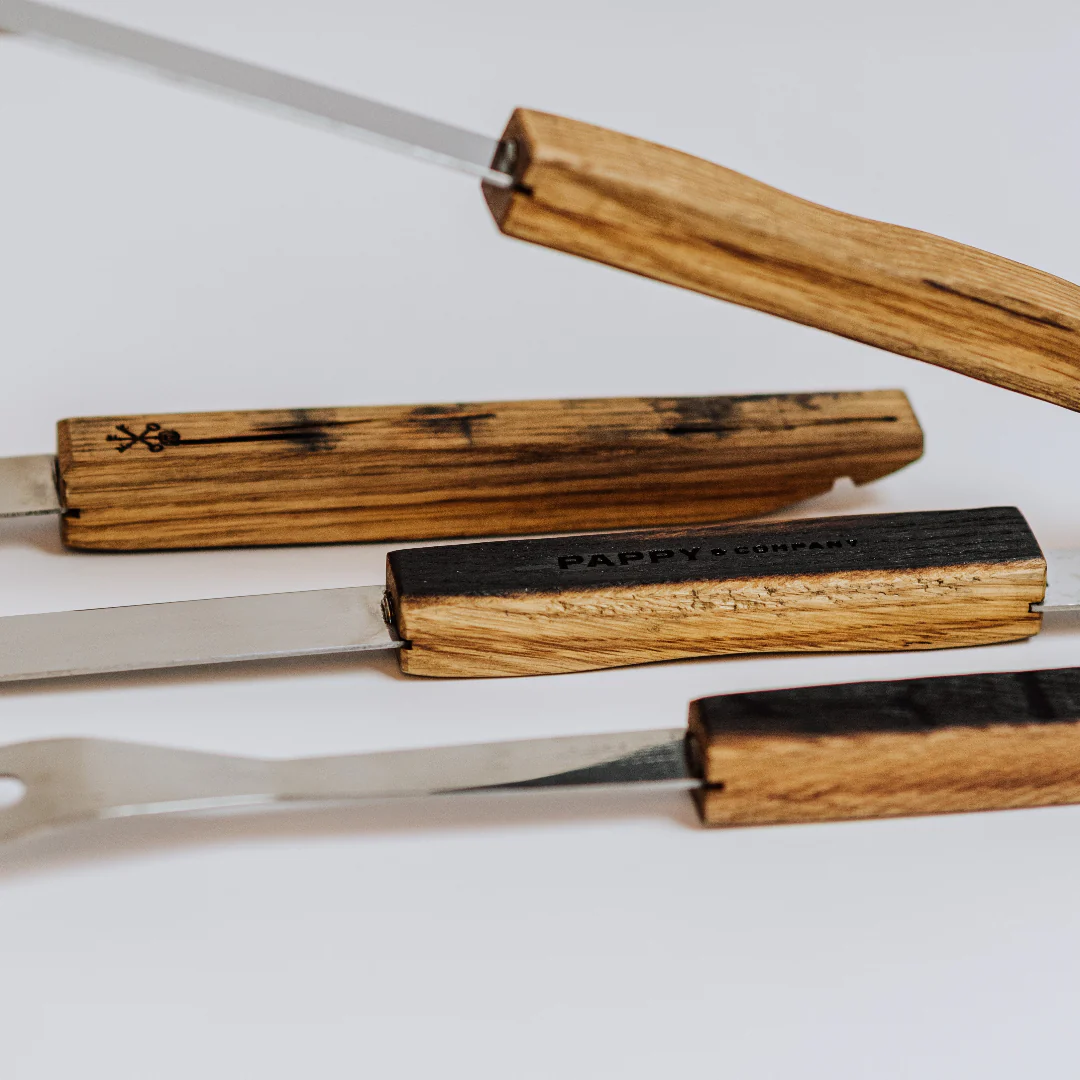 Barrel Stave Grilling Tool Set - Image 3