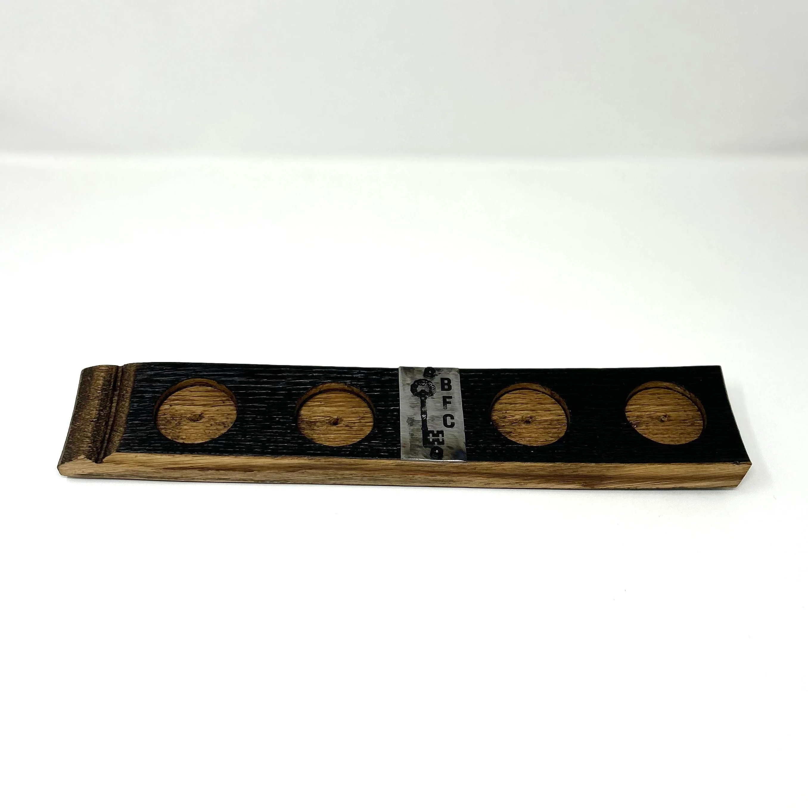 Barrel Stave Tasting Flight with Custom Engraving - Image 3