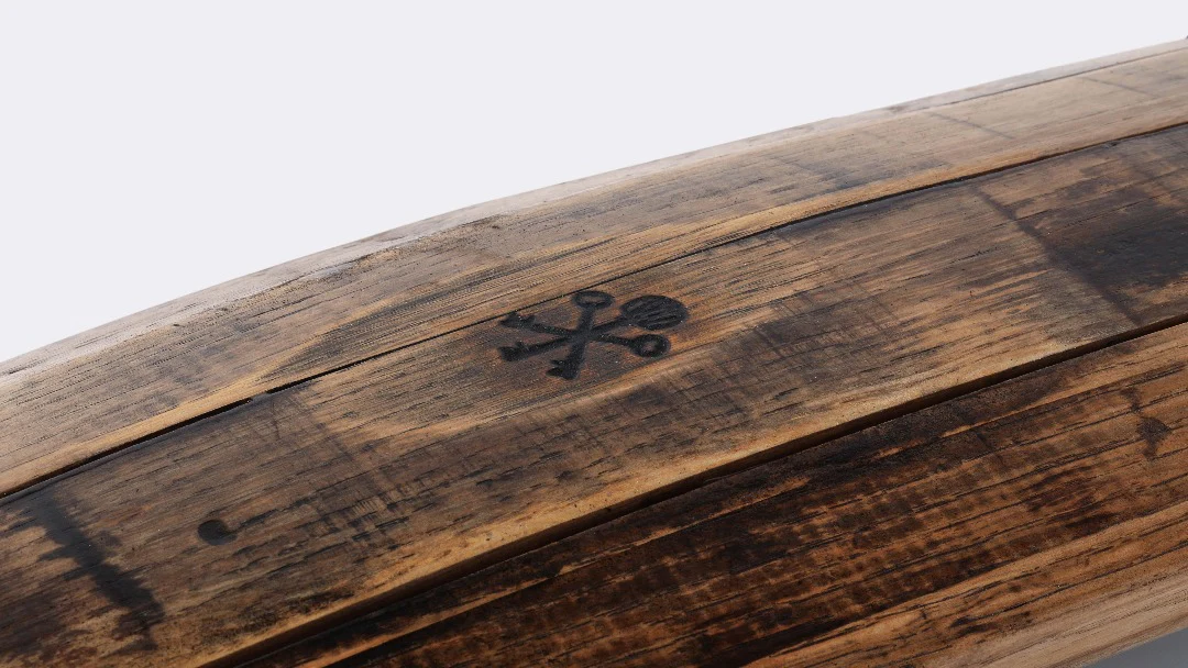 Bourbon Barrel Stave Bowl - Image 4