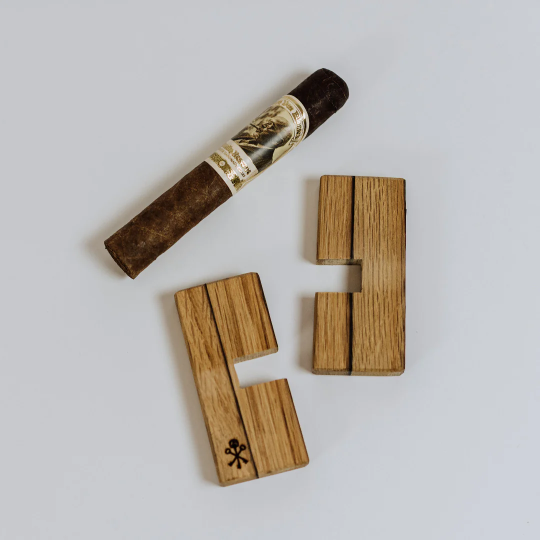 Bourbon Barrel X Cigar Rest - Image 4