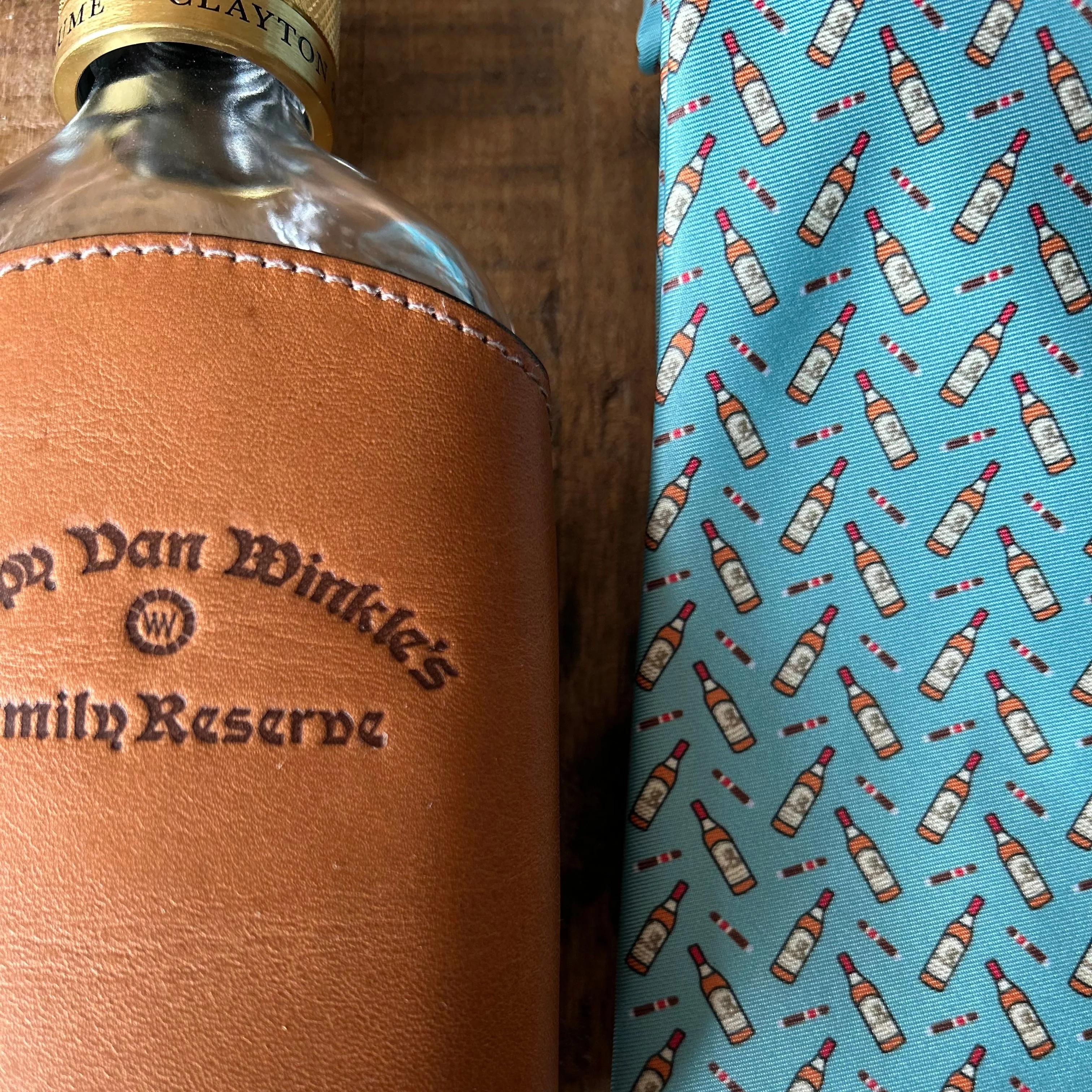 Bourbon & Cigars Necktie - Image 4
