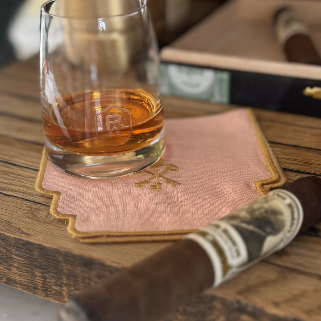 Embroidered Cocktail napkins (set of 4) - Image 7