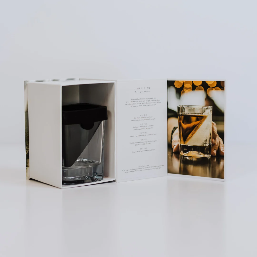 Ice Wedge Whiskey Glass - Image 3