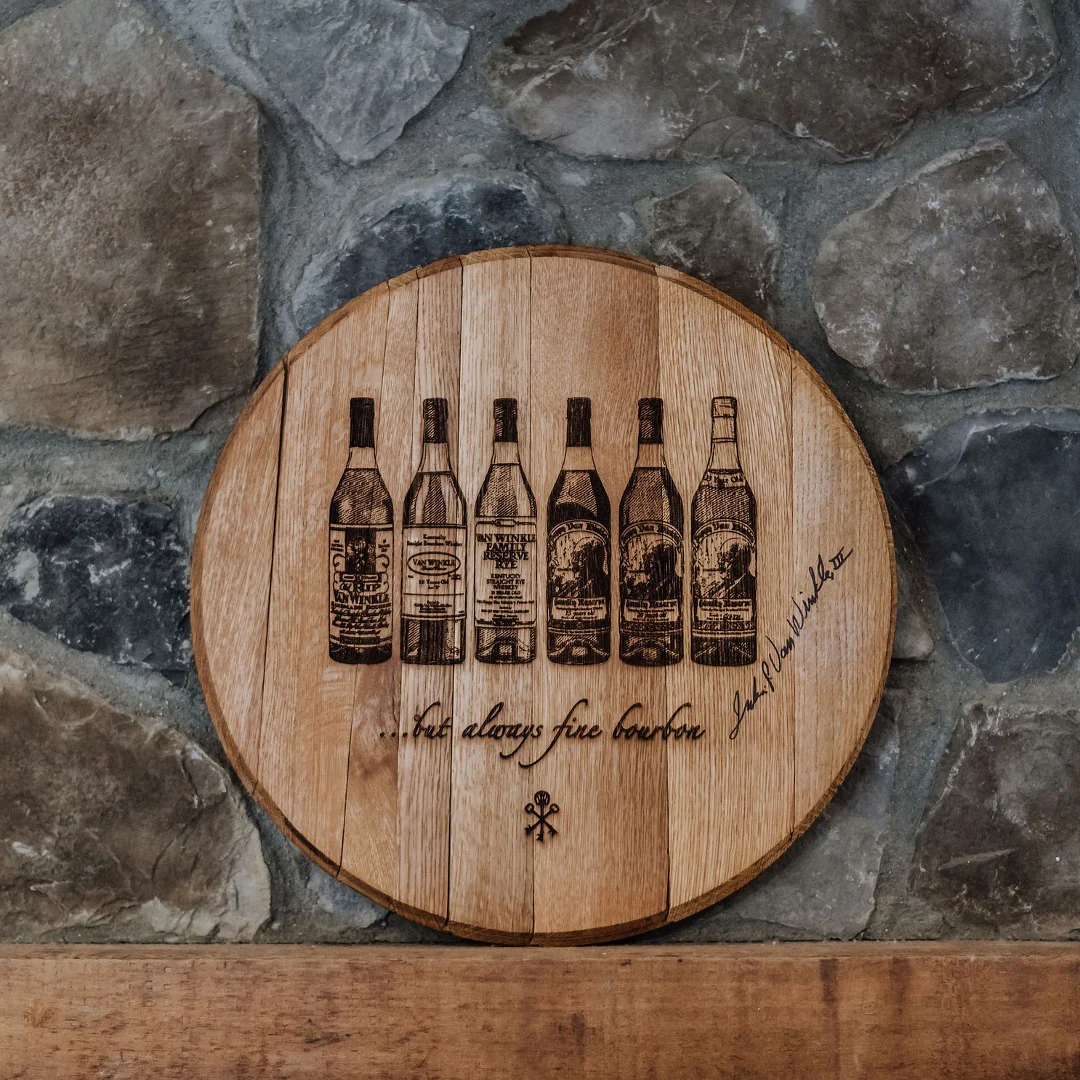 Limited Edition Authentic Bottle Flight Barrel Head - Image 3