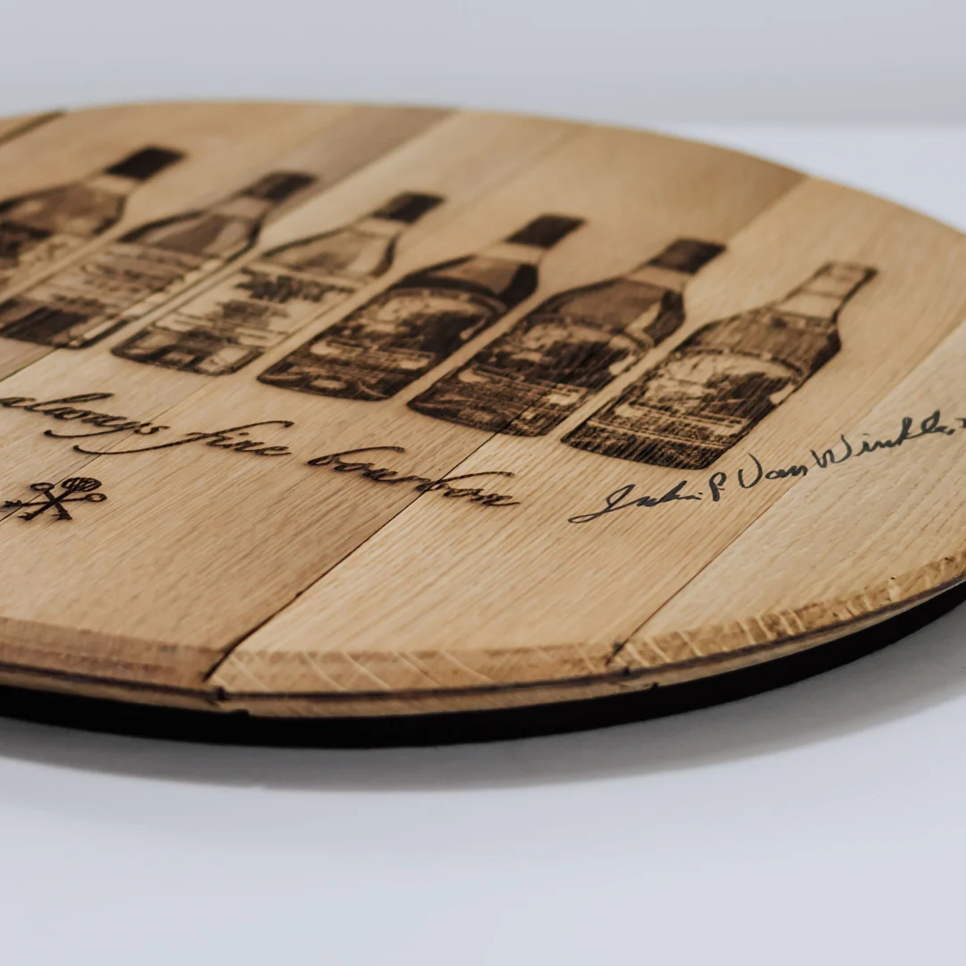 Limited Edition Authentic Bottle Flight Barrel Head - Image 5