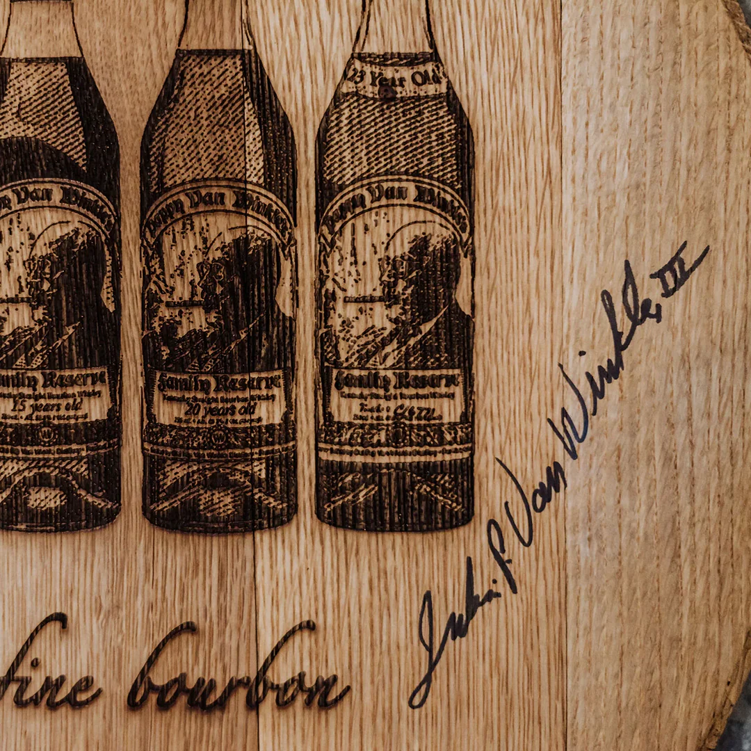 Limited Edition Authentic Bottle Flight Barrel Head - Image 7