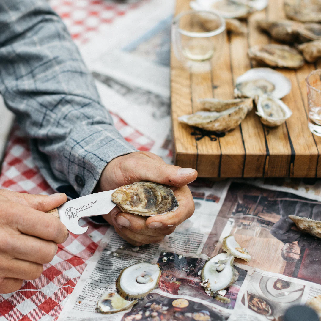 Oyster Shucker with Custom Barrel Stave Handle - Image 7