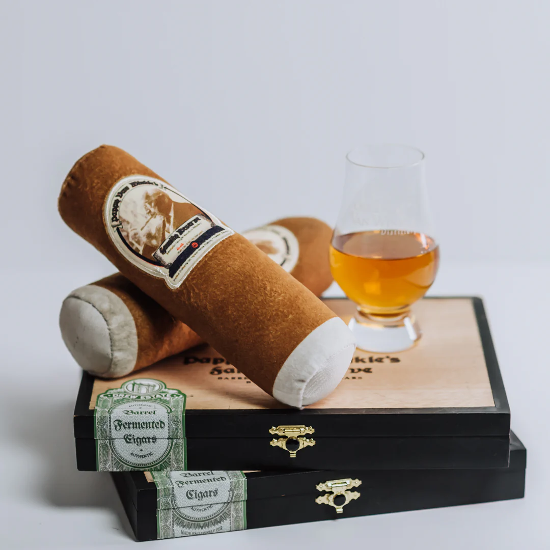 Pappy Cigar Plush Dog Toy - Image 3