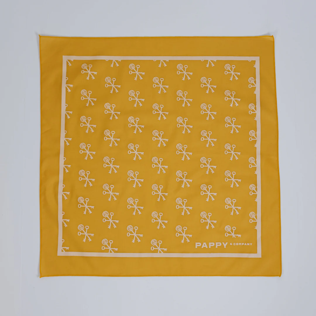 Pappy & Company Keys Print Bandana - Image 5