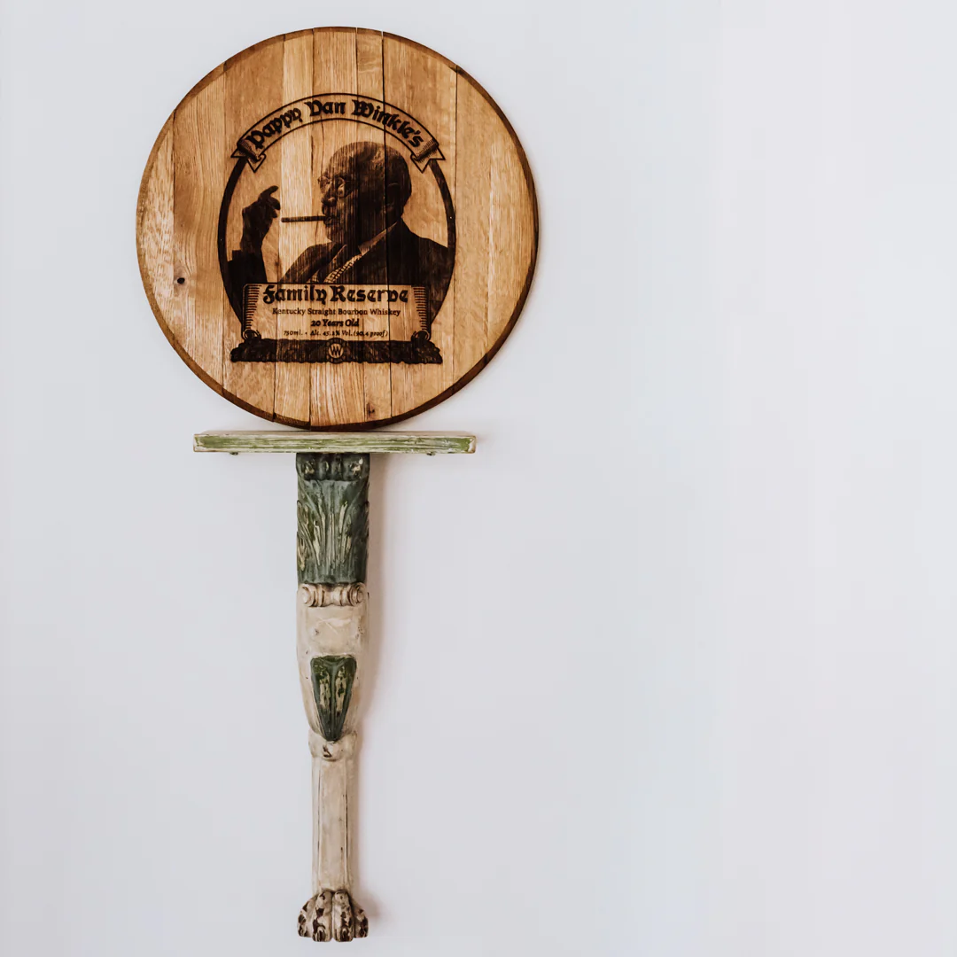 Limited Edition Authentic Pappy Van Winkle 20-year Barrel Head - Image 9