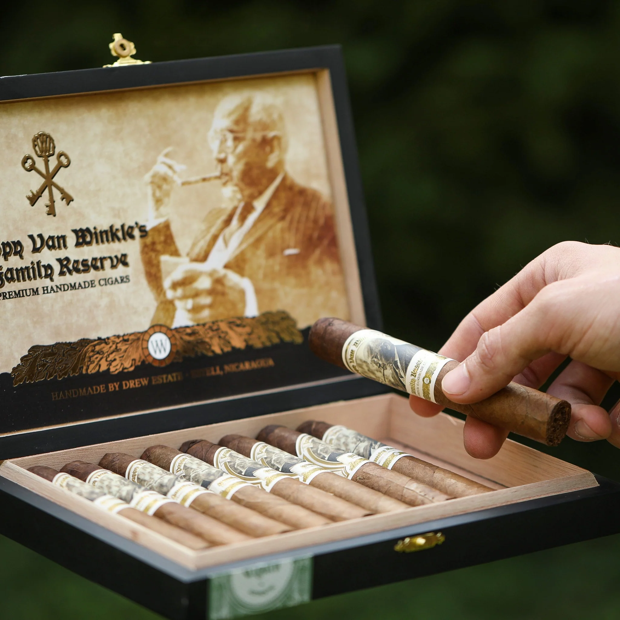 Pappy Van Winkle Barrel Fermented Cigars (Toro Size Box of 10) - Image 3