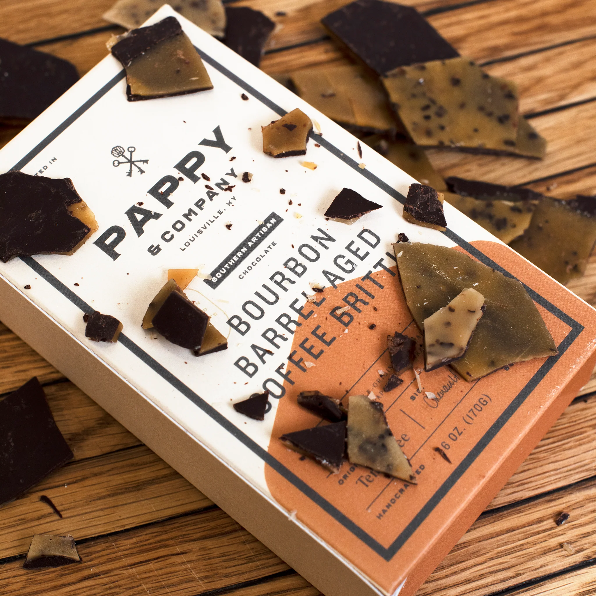 Pappy Van Winkle Bourbon Barrel Aged Coffee Brittle - Image 3
