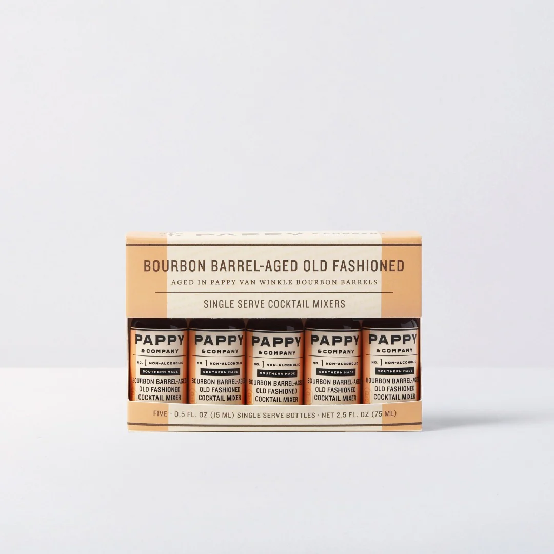 Pappy Van Winkle Bourbon Barrel-Aged Old Fashioned Mix: Single Serve 5-Pack - Image 3