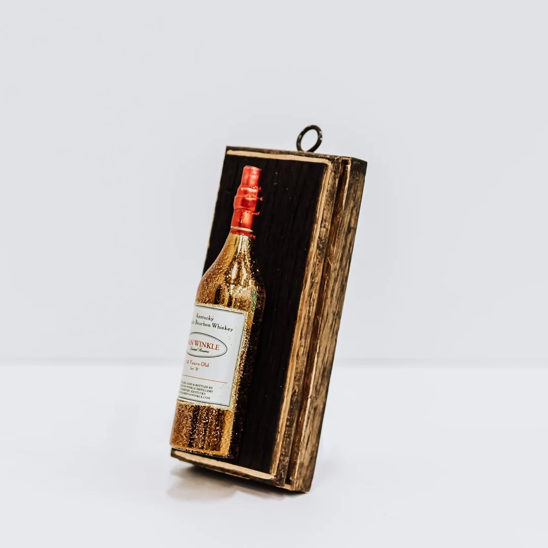Reclaimed Pappy Barrel Museum Bee by Trace Mayer - Bottle Ornament - Image 4