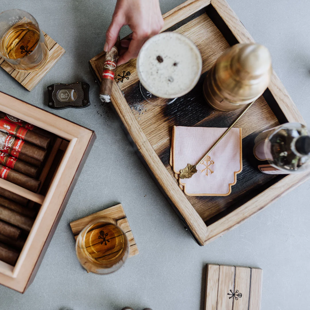 Rickhouse Barrel Stave Tray - Image 6