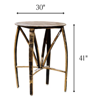 The Cocktailer High Top Table - Image 6
