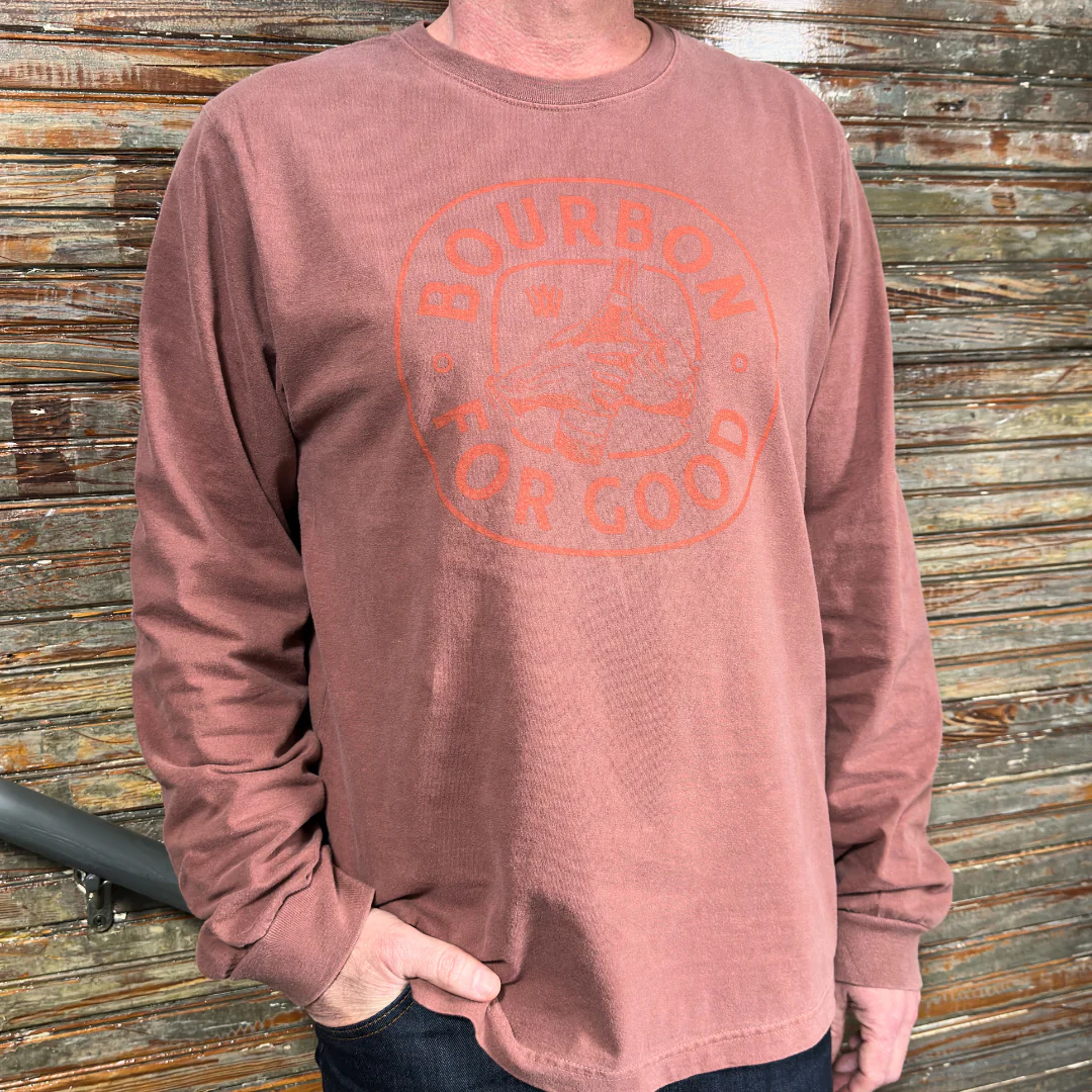 Unisex Long Sleeve Bourbon For Good T-shirt - Image 6